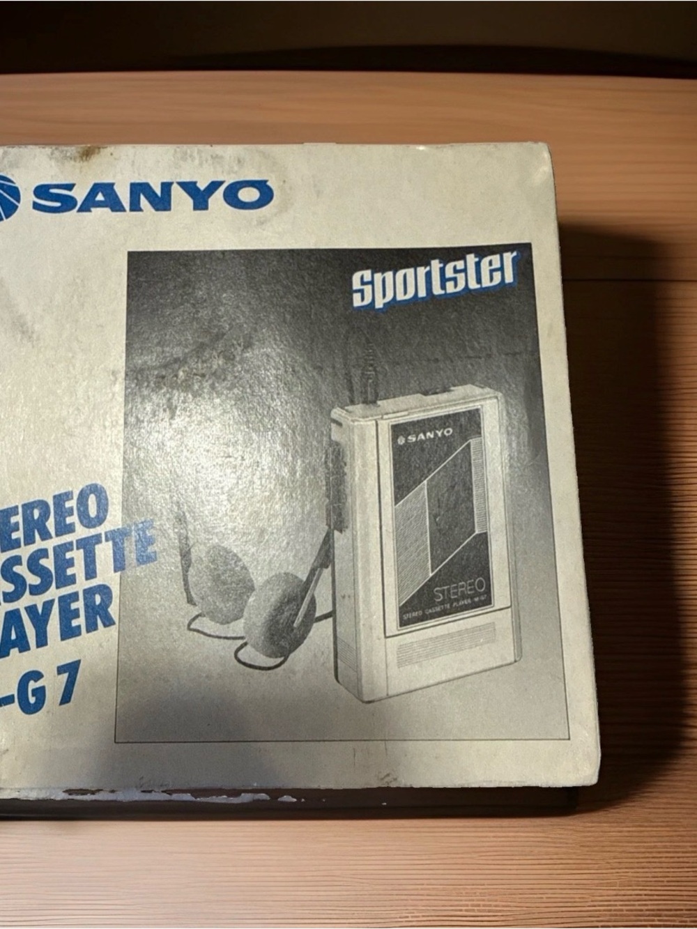 Sanyo Sportster Portable Cassette Player - White